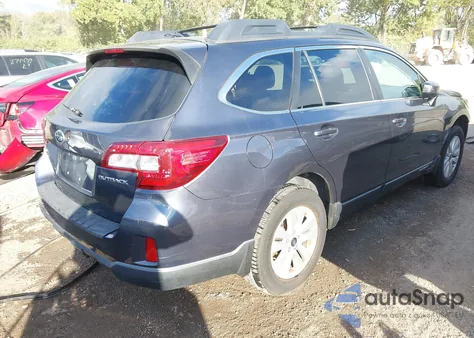 2015 Subaru Outback 2.5I Premium из США, поврежденный, VIN 4S4BSBFCXF3358287